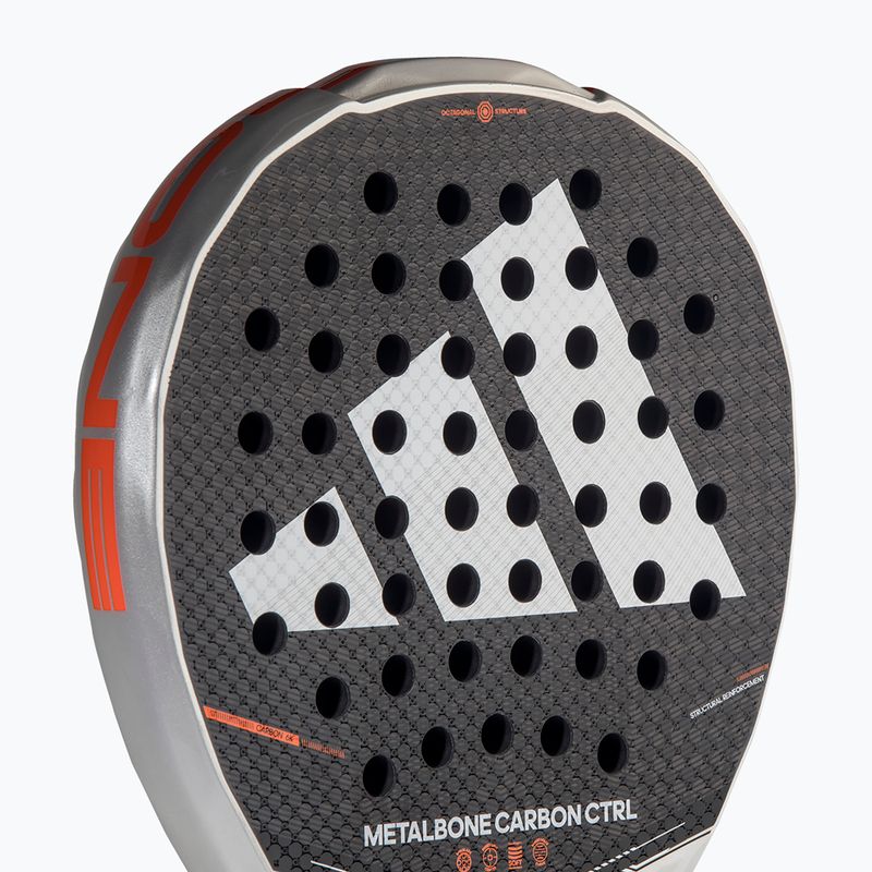 Rachetă de padel adidas Metalbone Carbon CTRL 2026 white/black 6