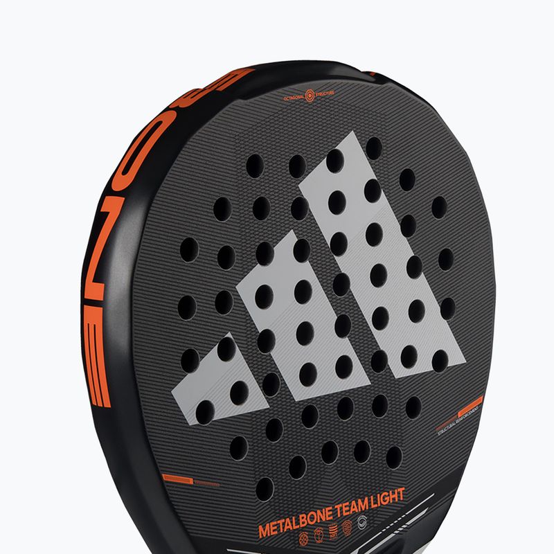Rachetă de padel adidas Metalbone Team Light 2026 black/white 5
