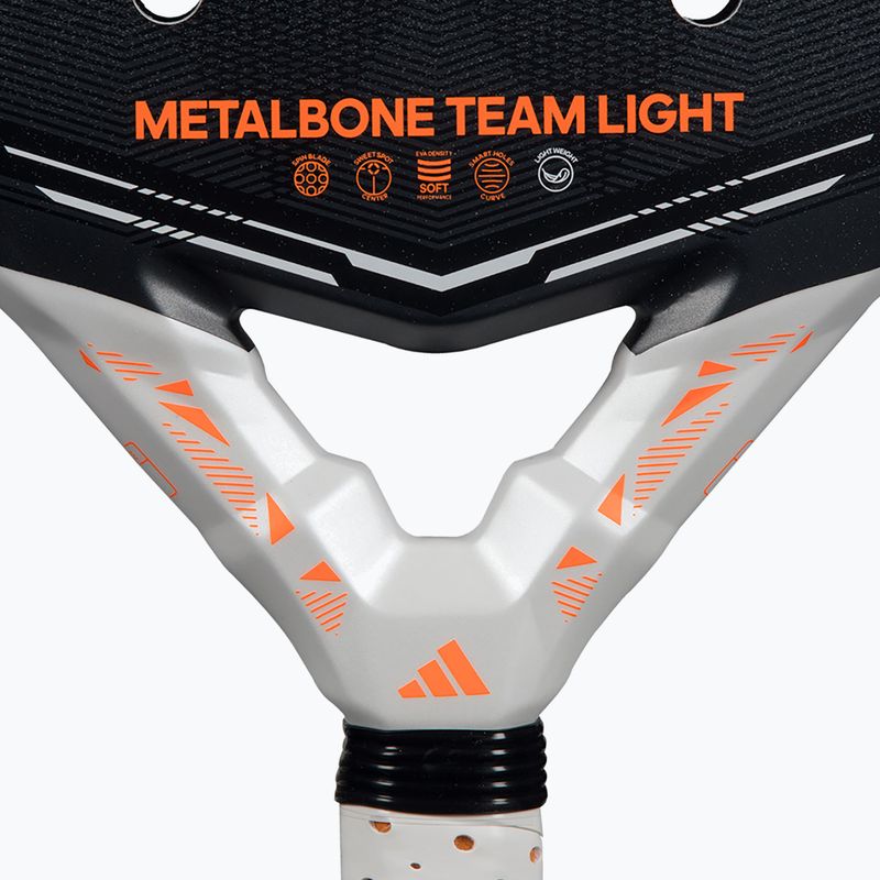 Rachetă de padel adidas Metalbone Team Light 2026 black/white 7