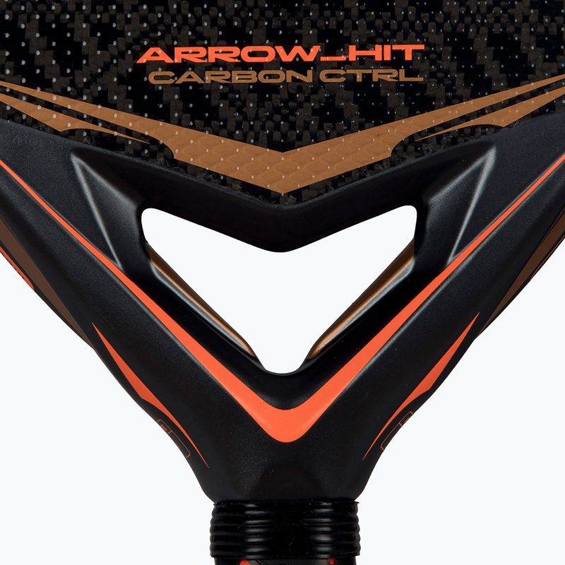 Rachetă de padel adidas Arrow Hit Carbon CTRL anthracite/orange 7