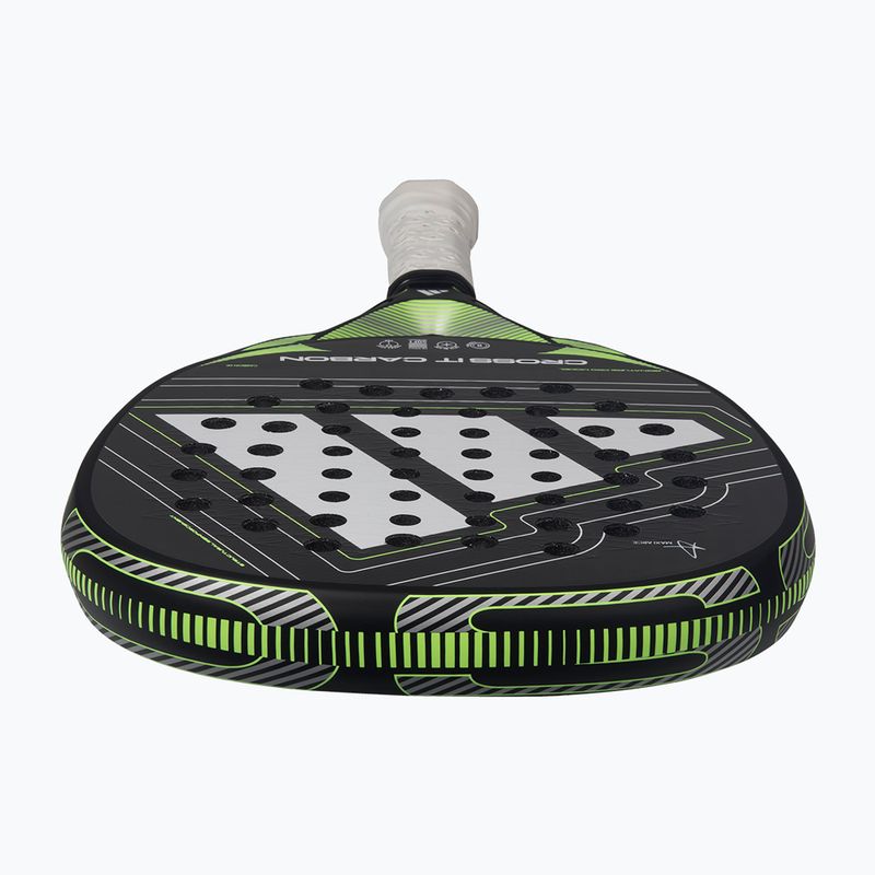 Rachetă de padel adidas Cross IT Carbon 2026 black/lime 4