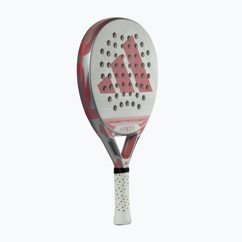 Rachetă de padel adidas Cross IT Team Light 2026 white/pink 2