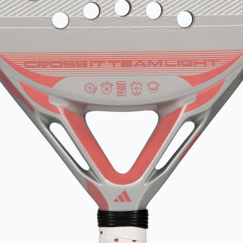 Rachetă de padel adidas Cross IT Team Light 2026 white/pink 7