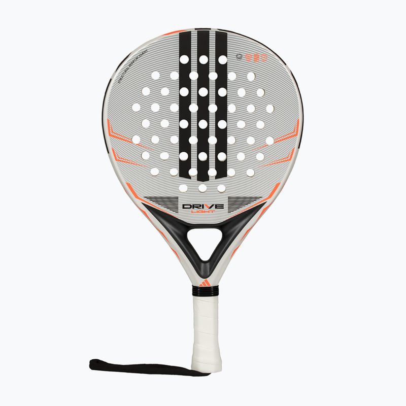 Rachetă de padel adidas Drive Light 2026 white/orange