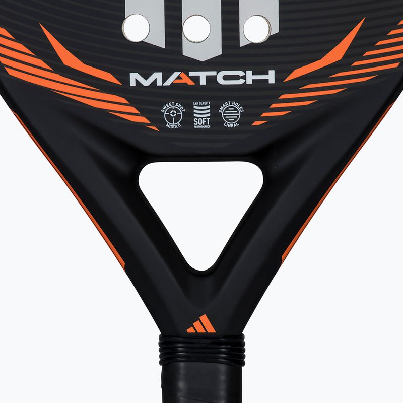 Rachetă de padel adidas Match 2026 black/orange 5