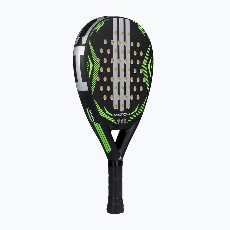 Rachetă de padel adidas Match 2026 black/lime 2