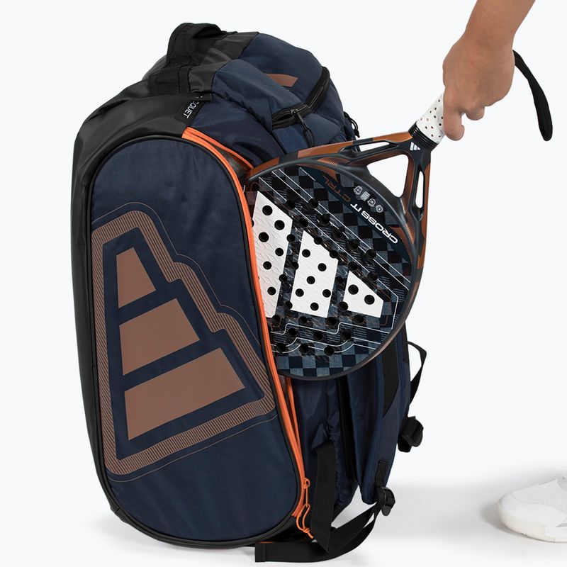 Geantă de padel adidas Pro Tour Racket Bag 2026 70 l  blue/bronze 7