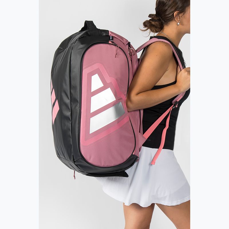 Geantă de padel adidas Pro Tour Racket Bag 2026 70 l pink/black 5