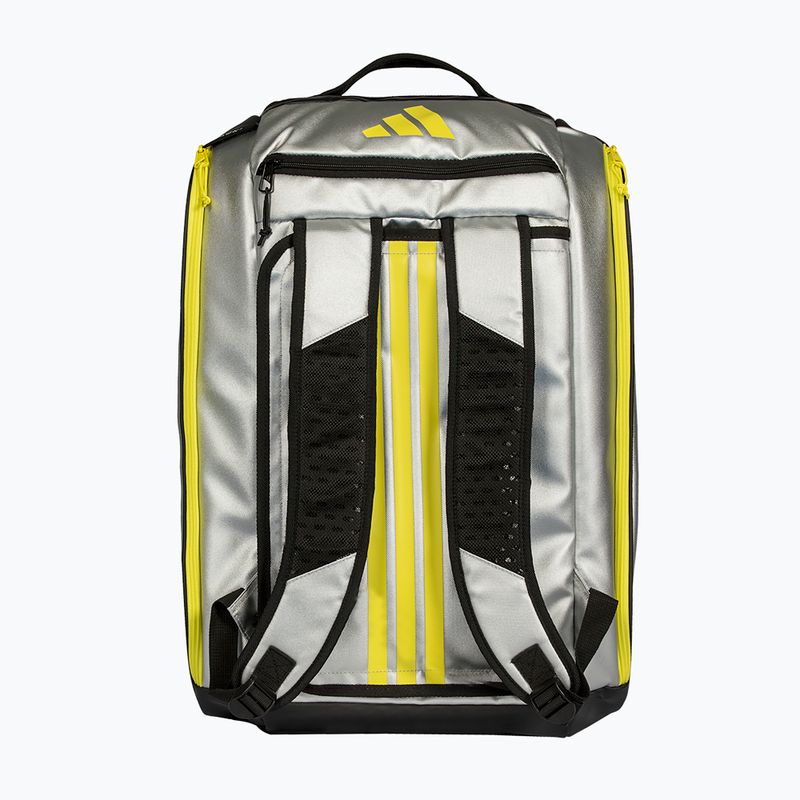 Geantă de padel adidas Tour Racket Bag 2026 54 l silver/lime 4