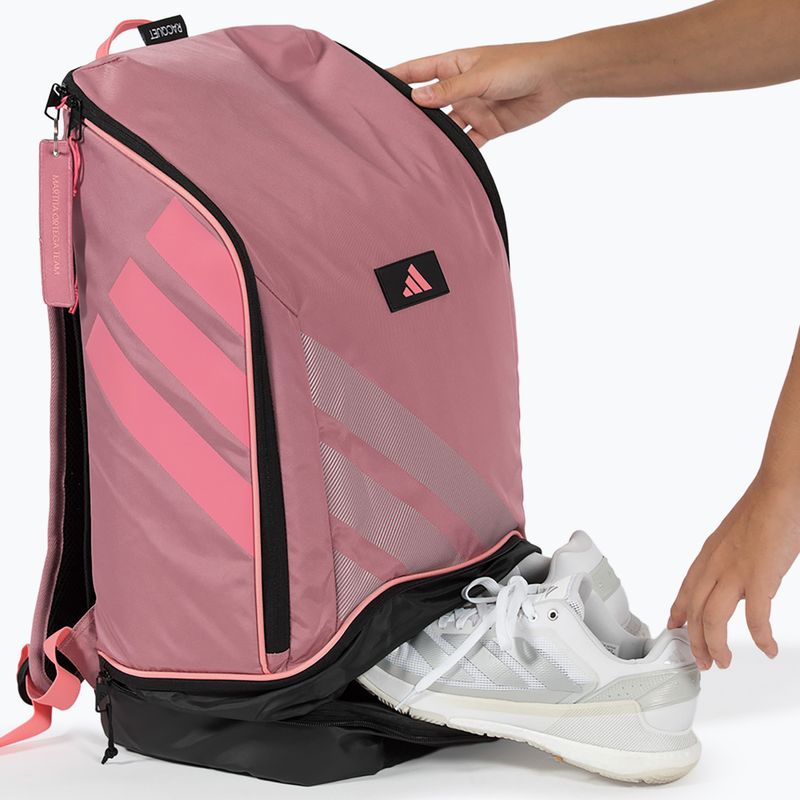 Rucsac de padel adidas Pro Tour Martita Ortega 2026 40 l pink/black 7
