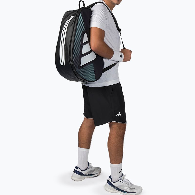 Geantă de padel adidas Control Racket Bag 2026 black/blue 5