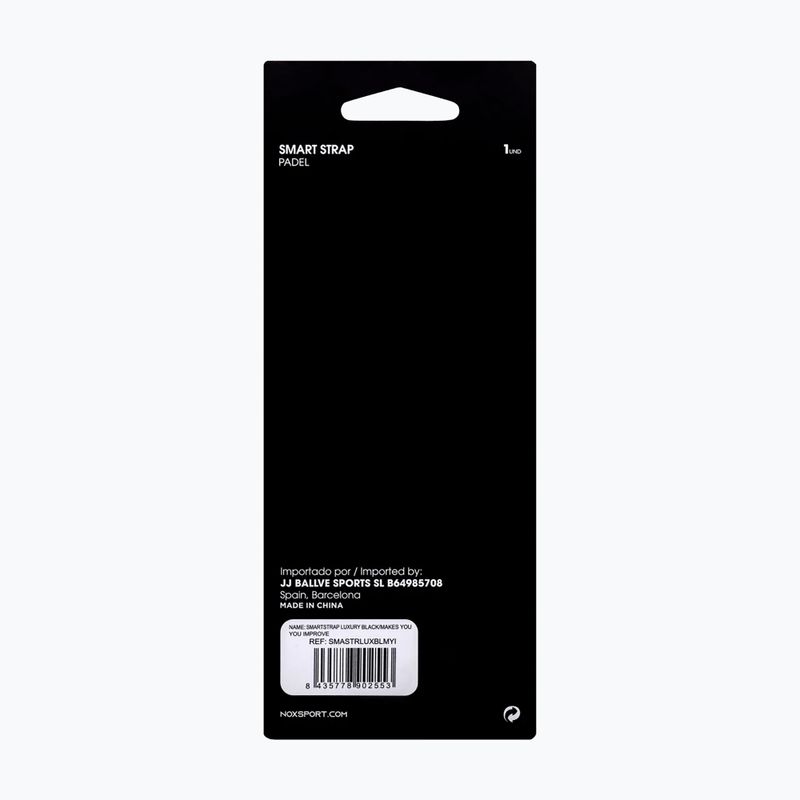 Bandă pentru încheietură NOX Luxury Smartstrap black/makes you improve 2