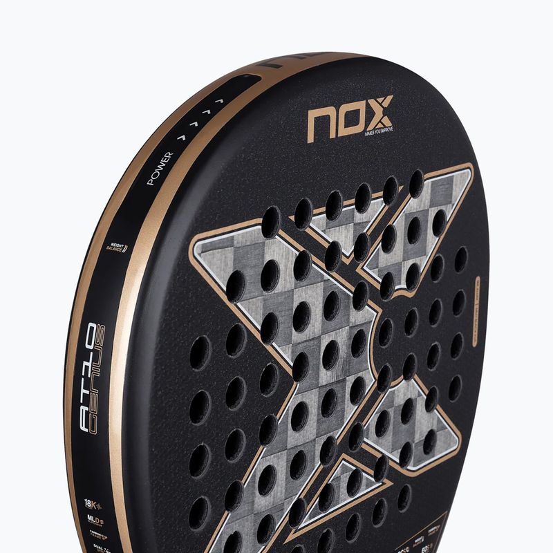 Rachetă de padel NOX AT10 Genius 18K Alum By Agustin Tapia 6