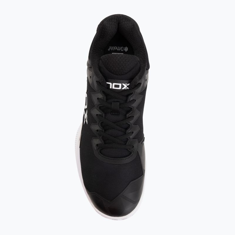 Încălțăminte de padel NOX ML10 Hexa black/white 5