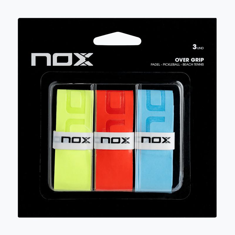 Învelișuri pentru padel NOX Pro Overgrip 3 pcs multicolour