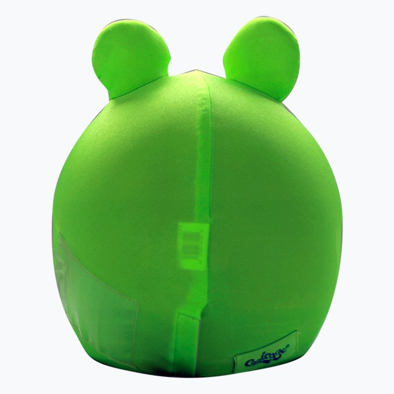 Husă pentru cască COOLCASC Frog, verde, 2 5