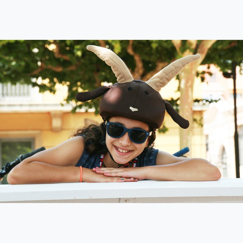 Husă pentru cască COOLCASC Goat, maro, 18 5