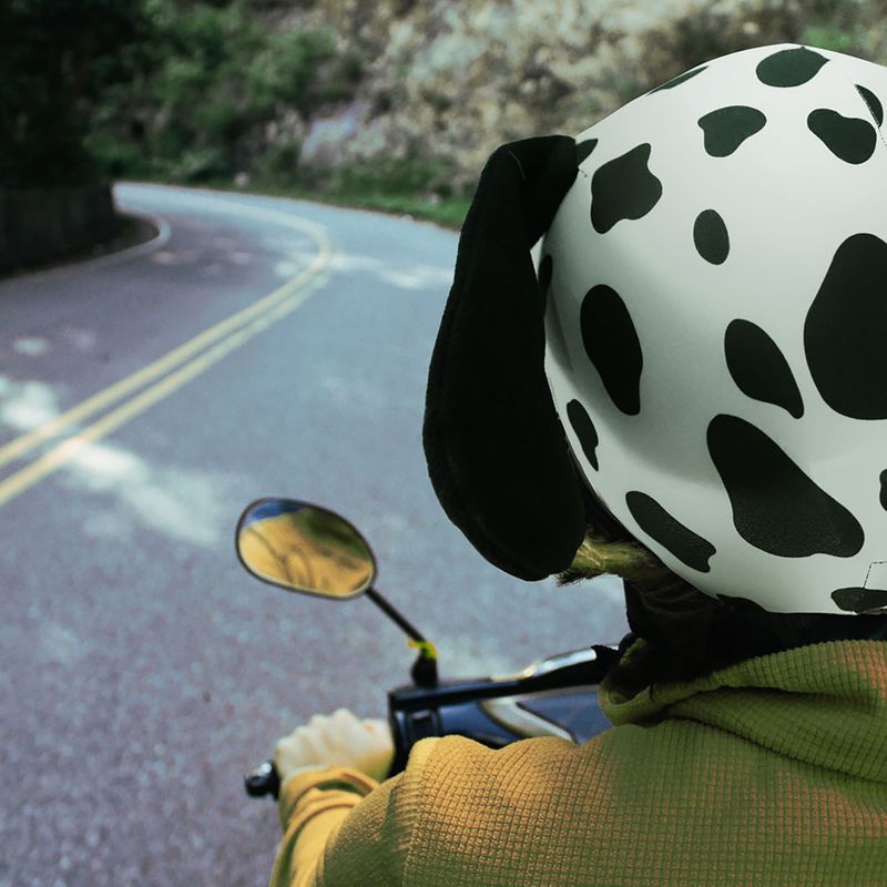 Husă pentru cască COOLCASC Dalmatian 8