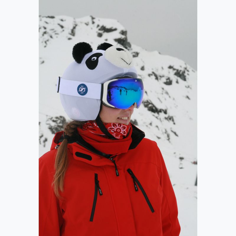 Husă COOLCASC Panda Bearhelmet, alb, 42 7