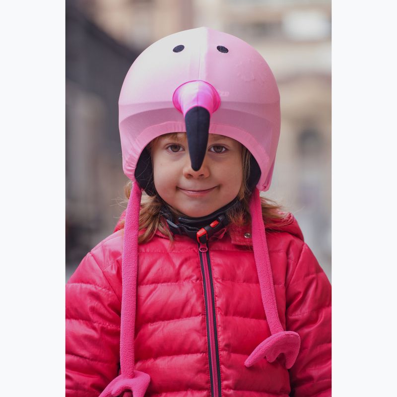 COOLCASC Cască roz Flamingo cu suprapunere roz 050 5