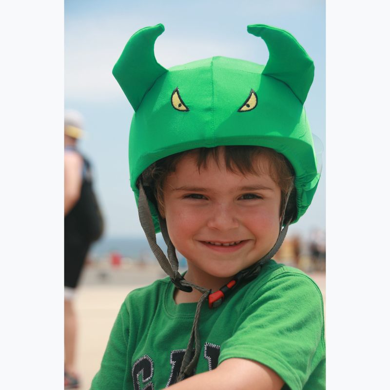 Husă pentru cască COOLCASC Demon, verde, S030 6