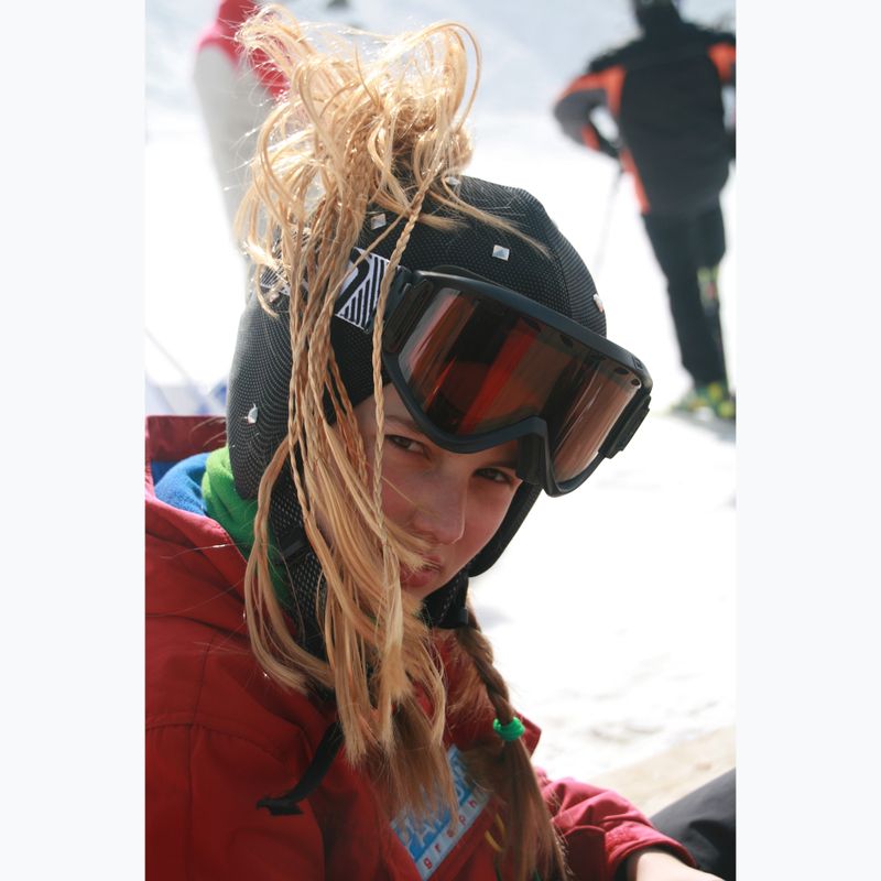 Husă pentru cască COOLCASC Punky Girl, negru, S062 2
