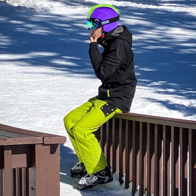 Față pentru cască Coolcasc Green Mohican 9