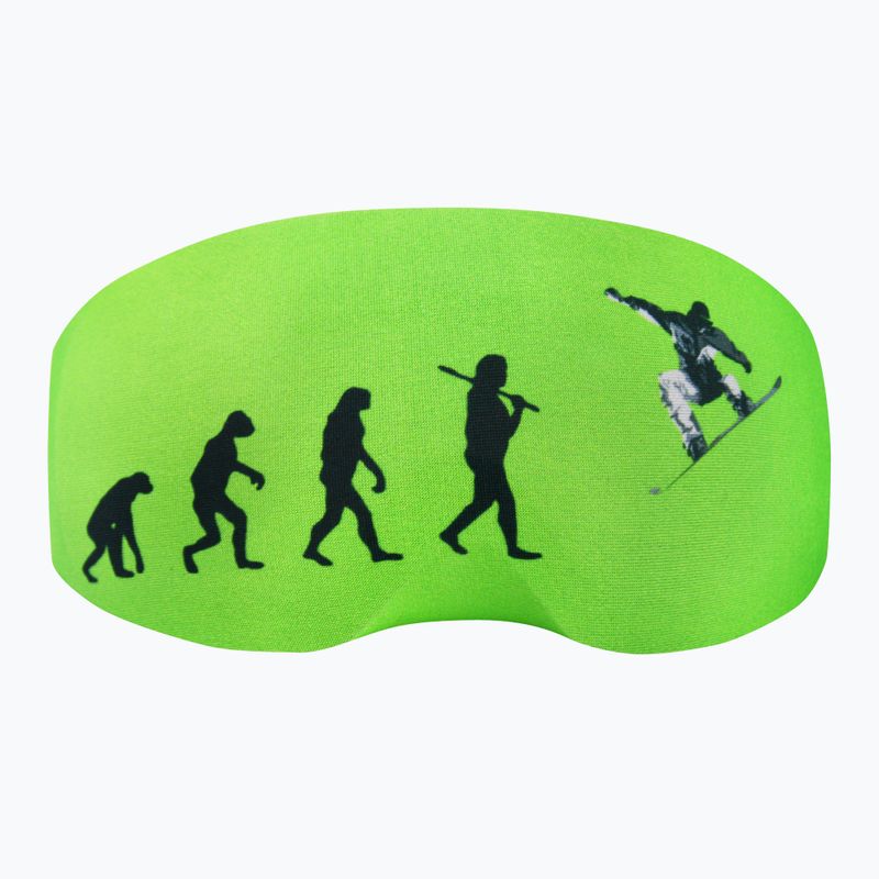 Husă de ochelari COOLCASC Ski Evolution, verde, 613 3