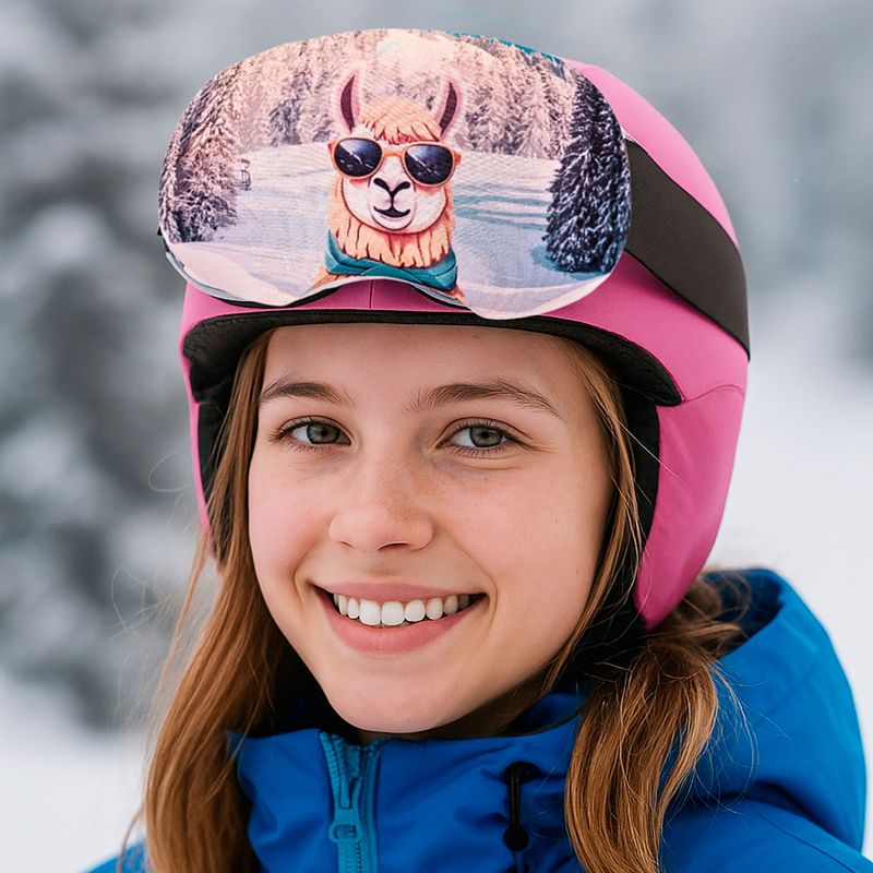 Husă pentru ochelari COOLCASC Llama Goggle Cover 2