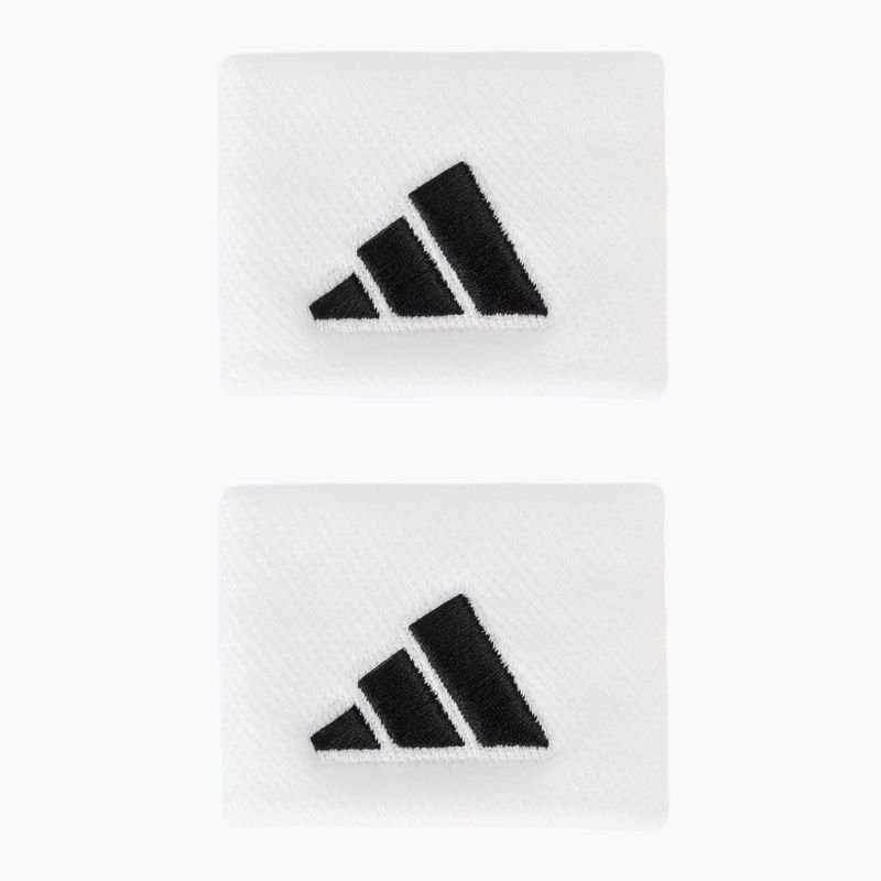Benzi pentru încheietură adidas Wristband S 2 buc white/black
