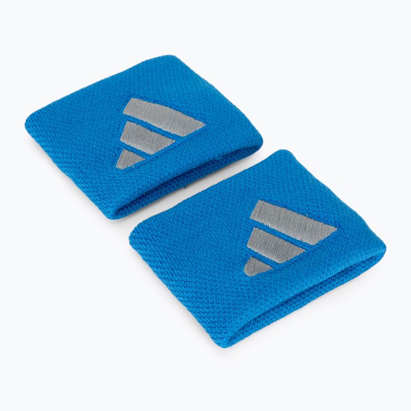 Benzi pentru încheietură adidas Wristband S 2 buc blue/grey 2