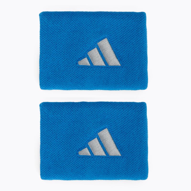 Benzi pentru încheieturi adidas Wristband L 2 buc blue/grey