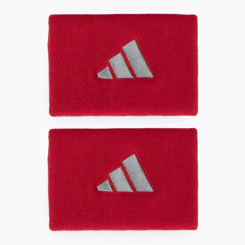 Benzi pentru încheietură adidas Wristband L 2 buc red/grey