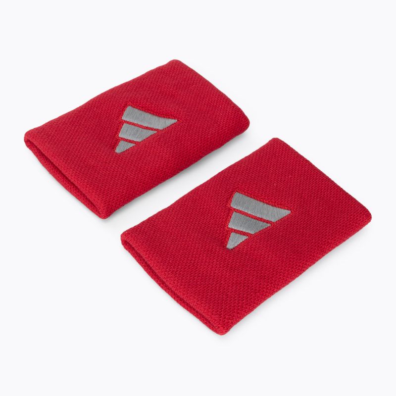 Benzi pentru încheietură adidas Wristband L 2 buc red/grey 2