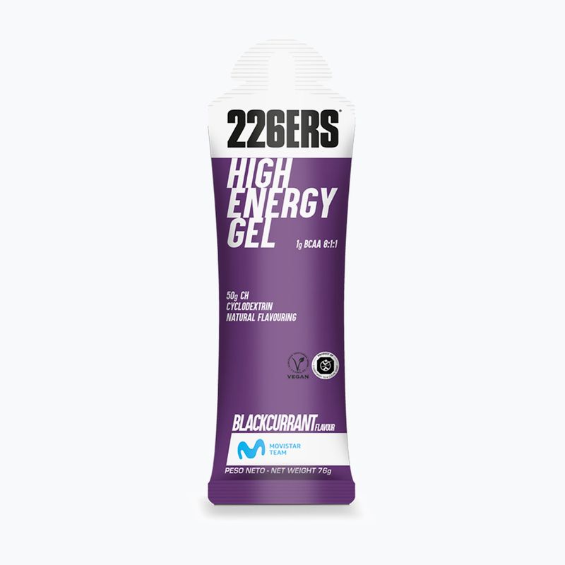 Energy gel 226ERS High Energy BCAA 76 g coacăze negre