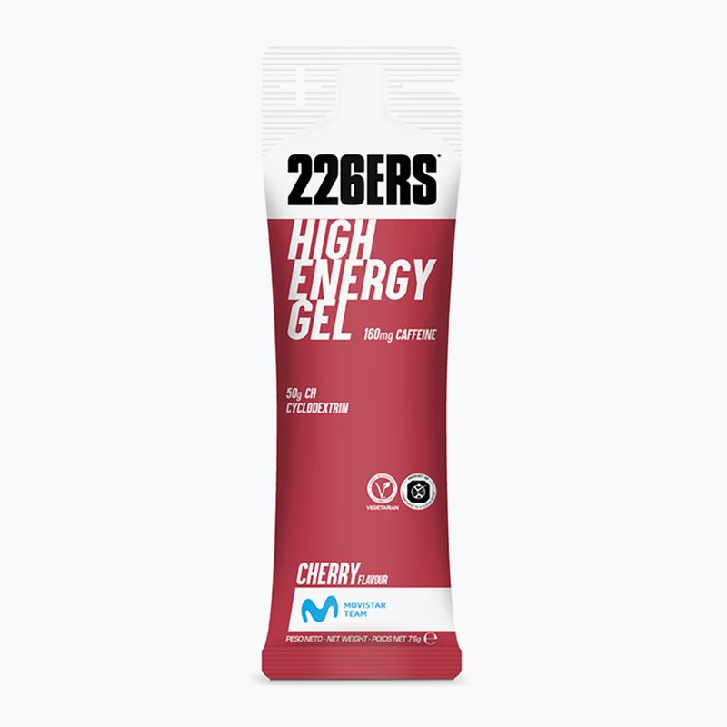 226ERS High Energy Gel energetic cu cafeină 76 g cireșe