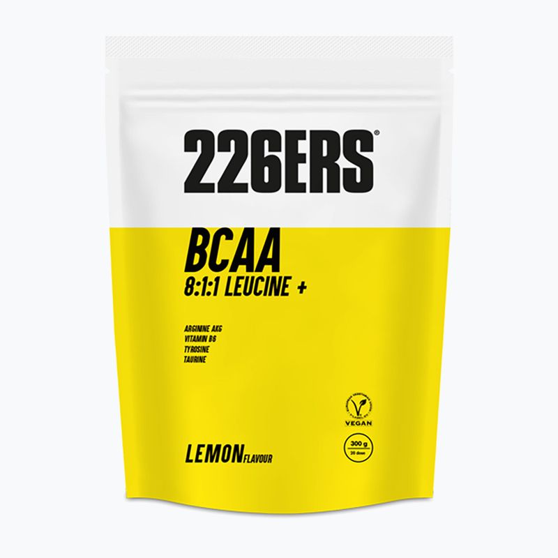 Aminoacizi 226ers BCAA 8:1:1 + Tirozină + Taurină + Arginină + Vit.B6 + Potasiu 300 g lămâie