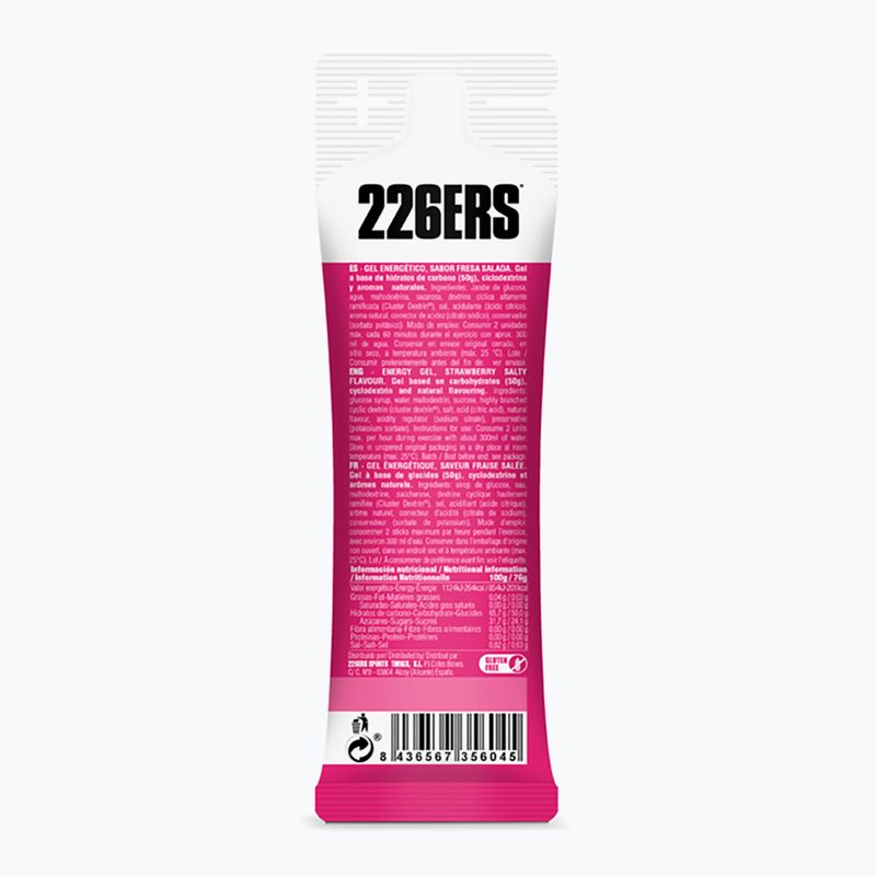 Gel energizant 226ERS High Energy Salty 76 g căpșuni sărate 2