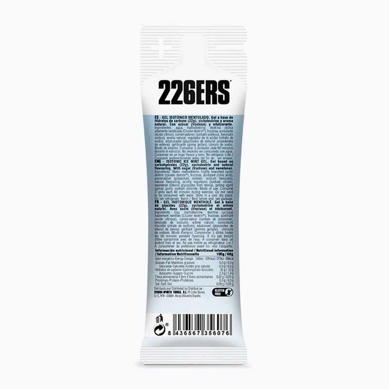 226ERS Isotonic Ice gel energetic de gheață 68 g mentă 2