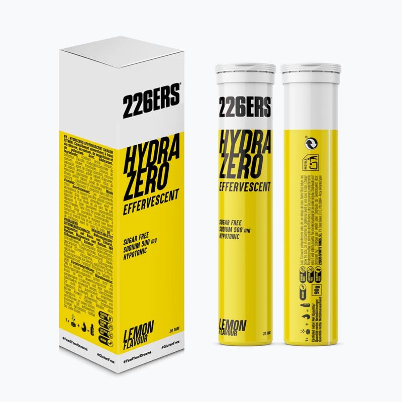 Băutură hipotonică 226ERS Hydrazero Effervescent 20 tabletek lemon 3