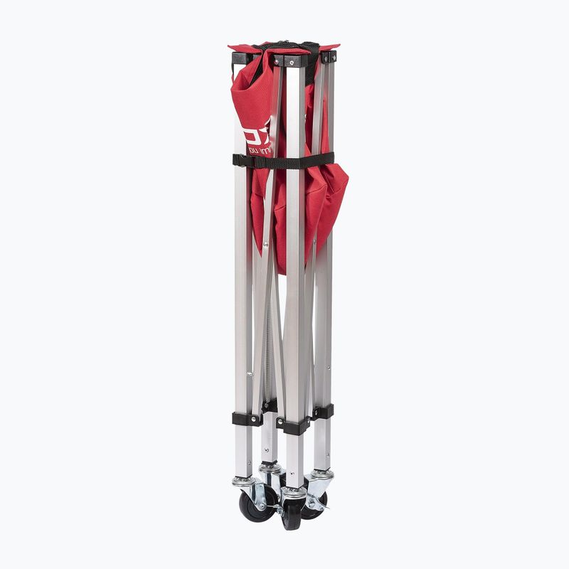 Coș pentru mingi Nox Foldable Balls Basket With Wheels Red 3