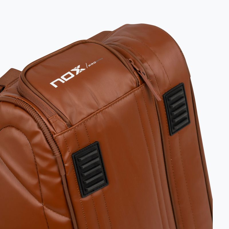 Geantă de padel NOX Pro Series 38 l camel 7