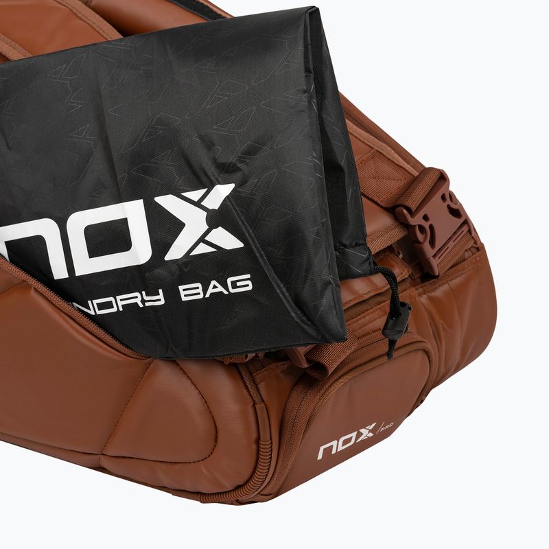 Geantă de padel NOX Pro Series 38 l camel 9