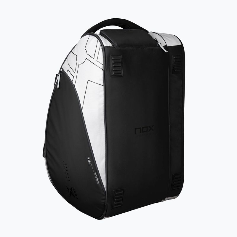 Geantă de padel NOX Luxury Master Series Padelbag 60 l white/black 4