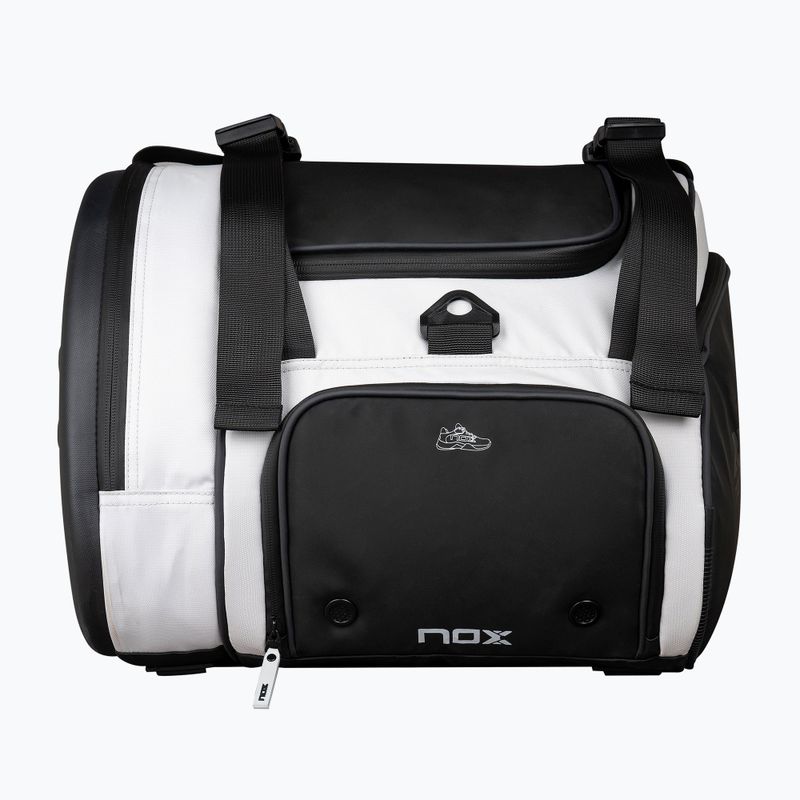 Geantă de padel NOX Luxury Master Series Padelbag 60 l white/black 5