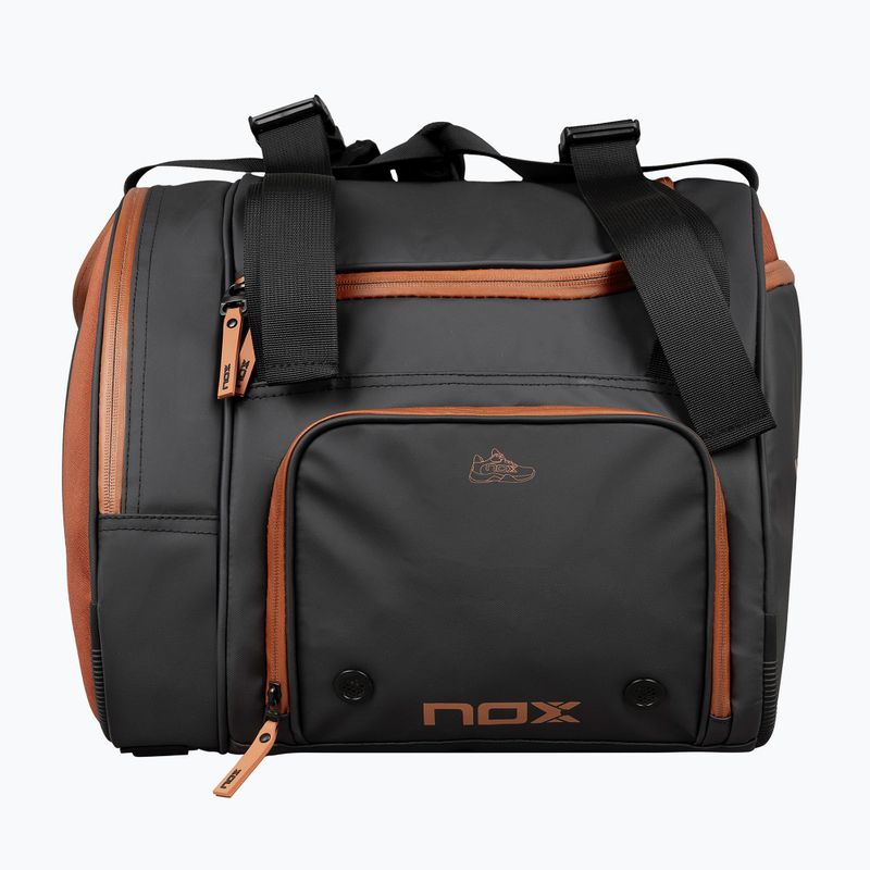 Geantă de padel NOX Luxury Open Series 60 l black/brown 8