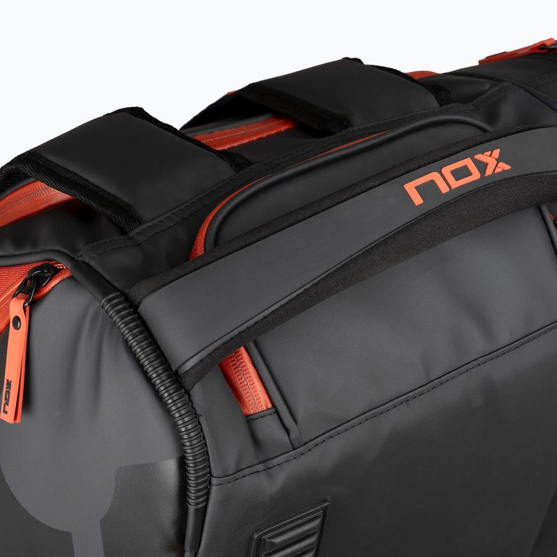 Geantă de padel NOX Luxury Open Series 60 l black/red 10