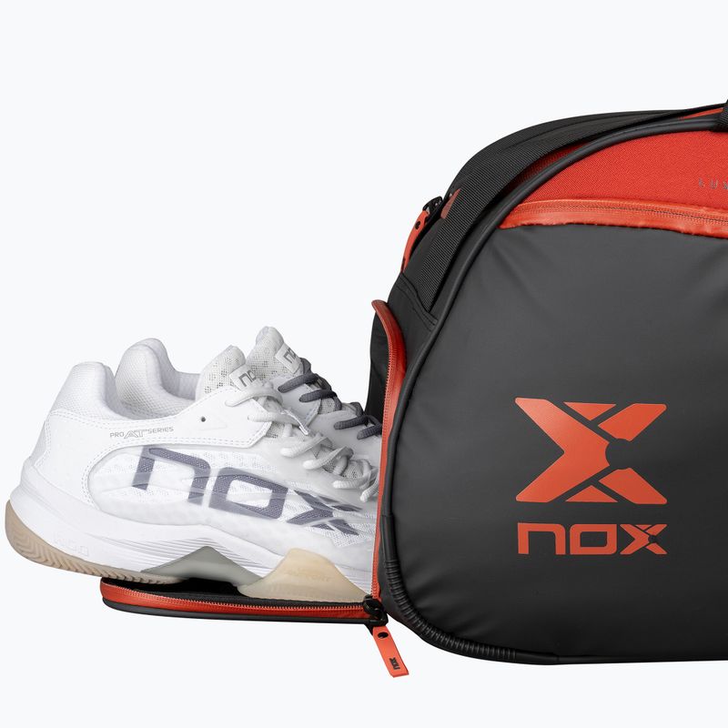 Geantă de padel NOX Luxury Open Series 60 l black/red 14