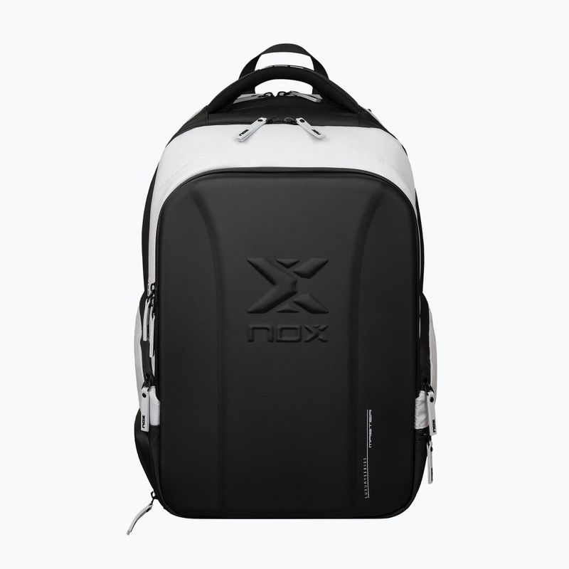 Rucsac de padel NOX Luxury Master Series Backpack 30 l white/black