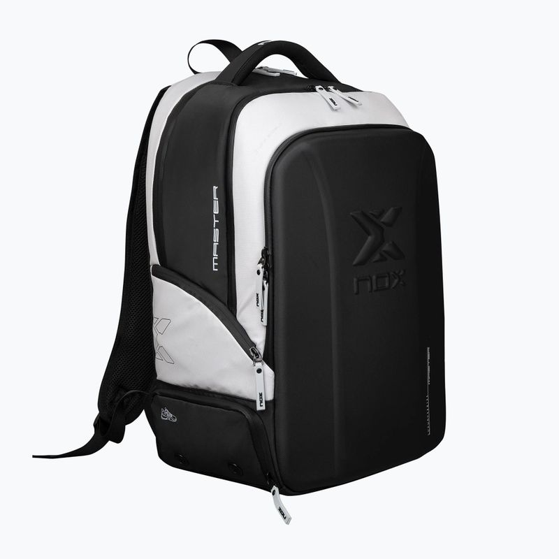Rucsac de padel NOX Luxury Master Series Backpack 30 l white/black 2